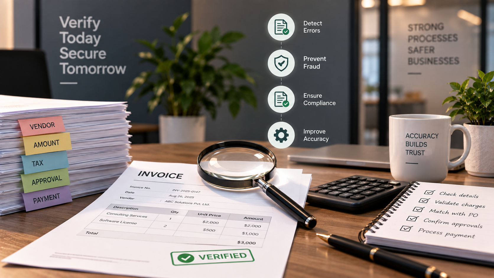 Mastering Invoice Verification: Pioneer For Financial Security
